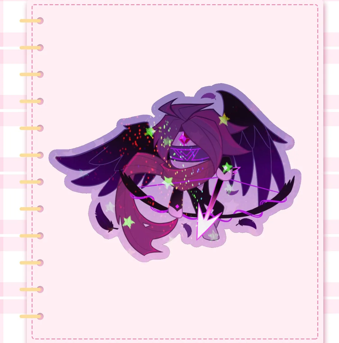 Night Raven Sticker