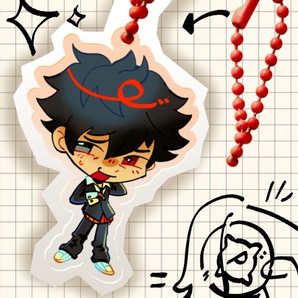Ryuki Kuruto - AINI Acrylic Keychain (AITSF)