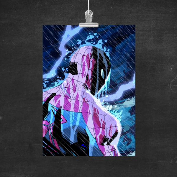 Spider-Man - Loser - Marvel Print A5