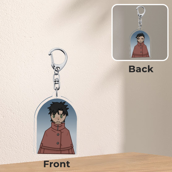Vincent (Ergo Proxy) Double-Sided Keychain