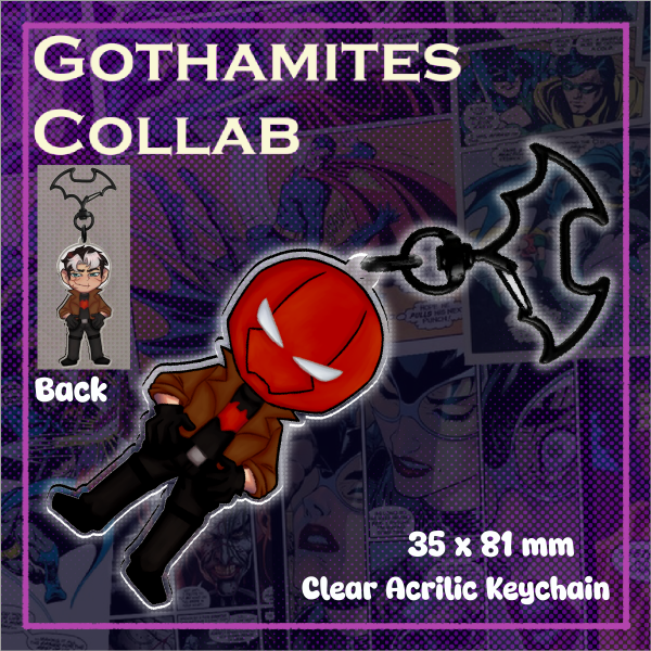 Red Hood (Jason) Keychain