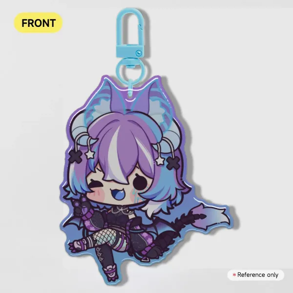 OSazure ✦ Cyber outfit - Epoxy keychain