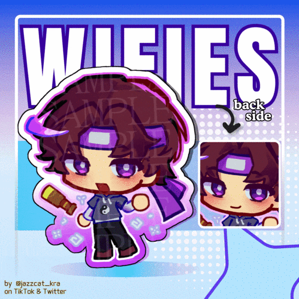 Wifies Acrylic Keychain || Unstable Universe SMP