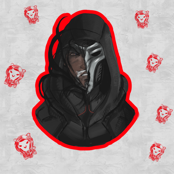Reaper sticker [ Overwatch ]