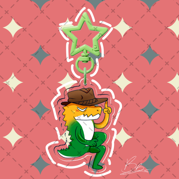 Gummigoo Acrylic Keychain
