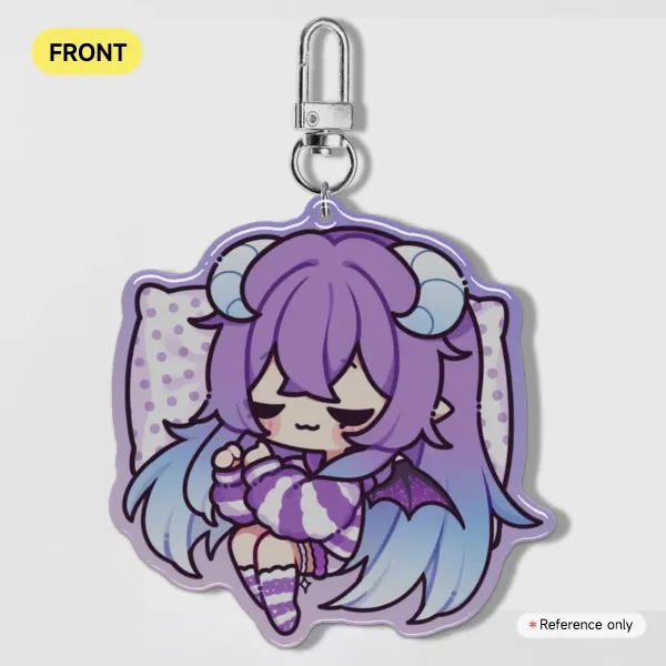 OSazure ✦ Sleepy outfit - Epoxy keychain