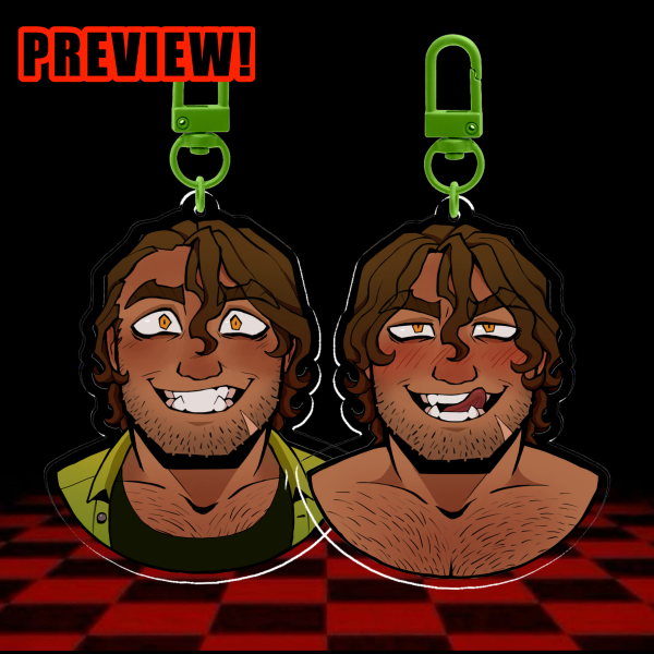 Strade BTD/YKMET acrylic keychain