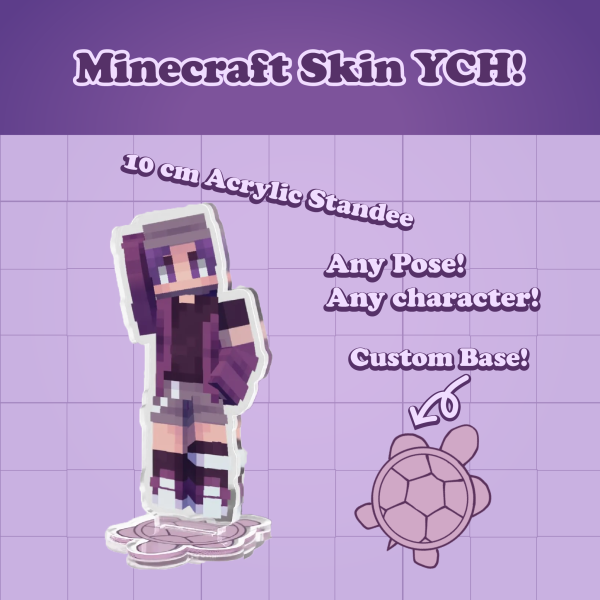 Minecraft Skin Standee