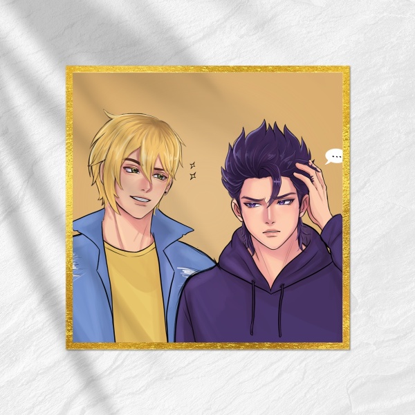 Sebastian and Sam hair swap Art Board