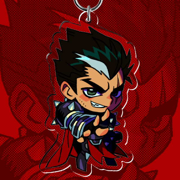 Chibi Darius (LoL) Acrylic Keychain
