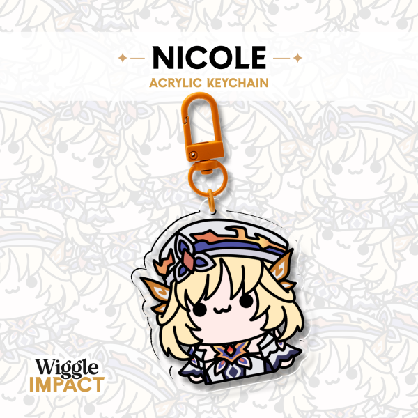 Nicole - Acrylic Keychain