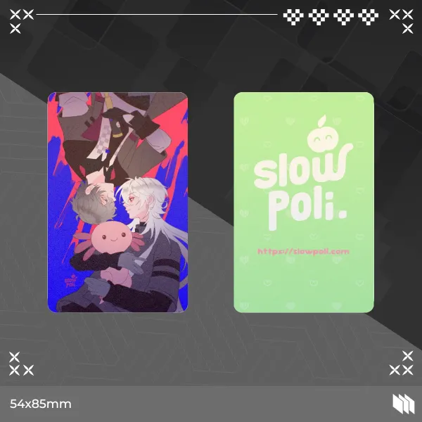 Casper&Rowan A date with death Pearl Paper Photocard