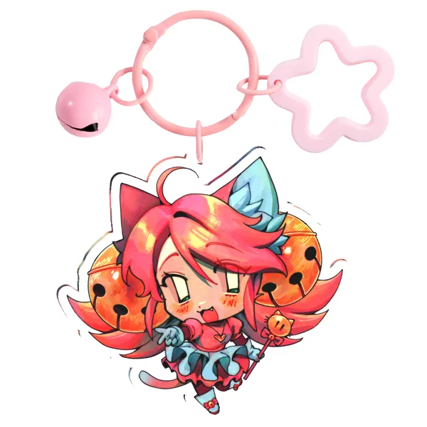 Pink/Maddie Acrylic Charm
