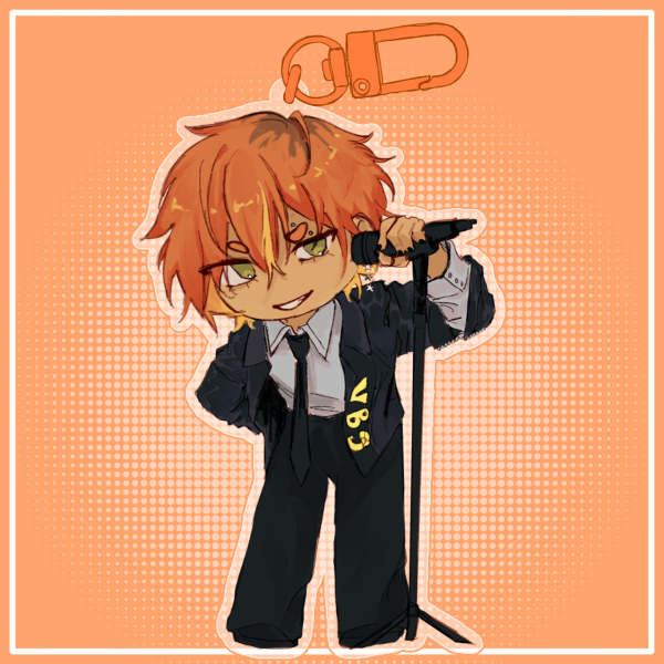Akito Shinonome Clear Acrylic Keychains