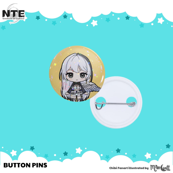 NTE | Hathor | 58mm Button Pin