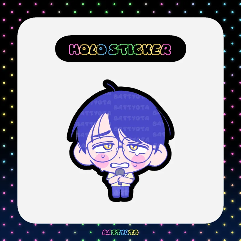 [Die cut sticker] Karaoke iko | Narita Kyouji