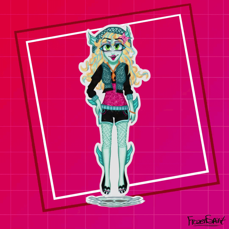 | MONSTER HIGH | Lagoona Blue Standee