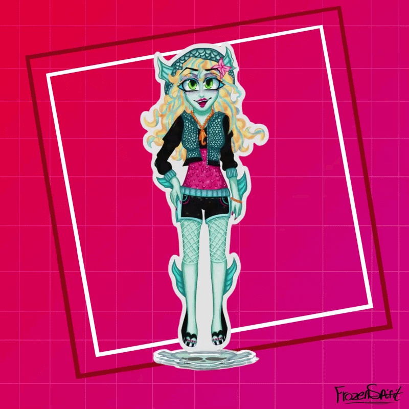 | MONSTER HIGH | Lagoona Blue Standee