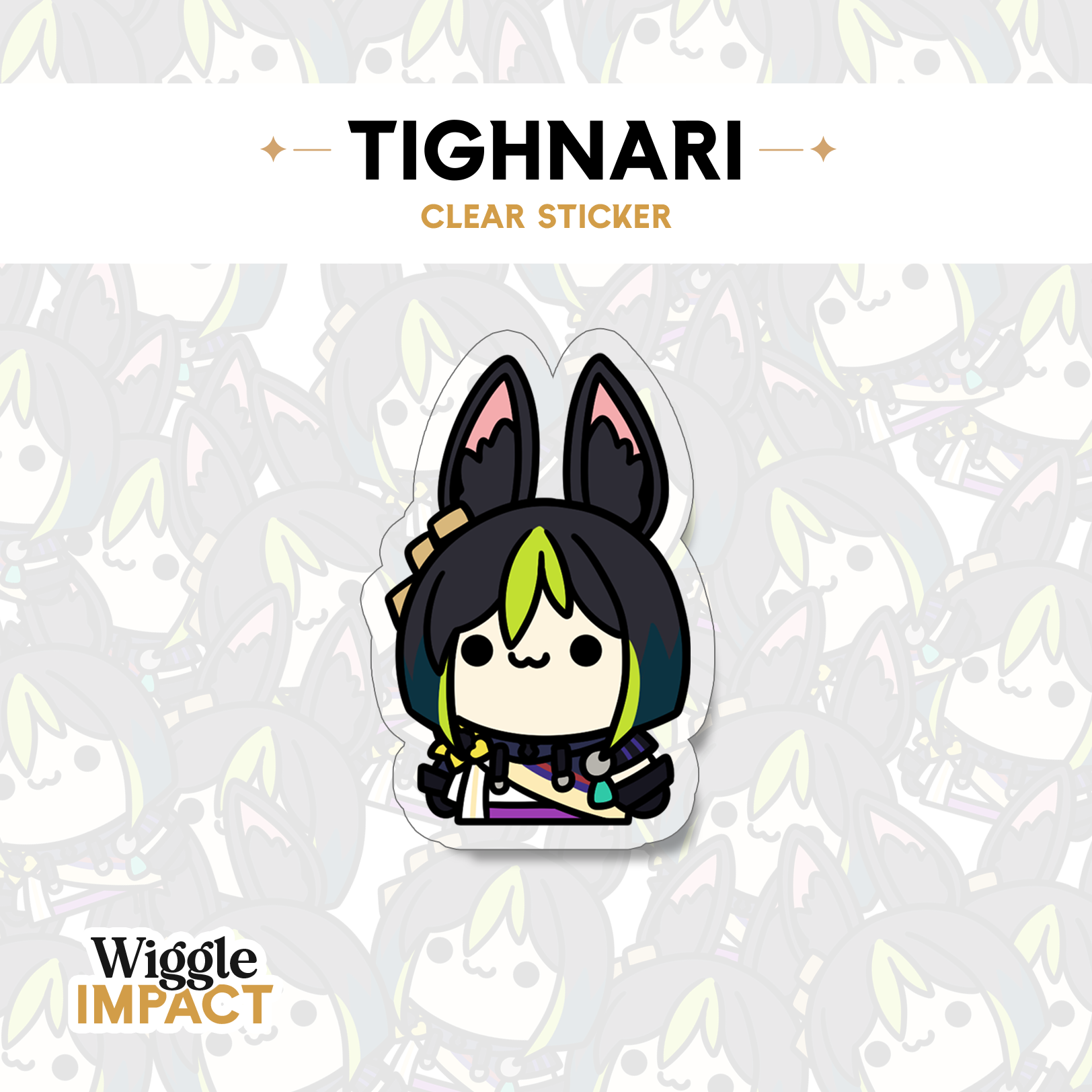 Tighnari - Small Clear Sticker