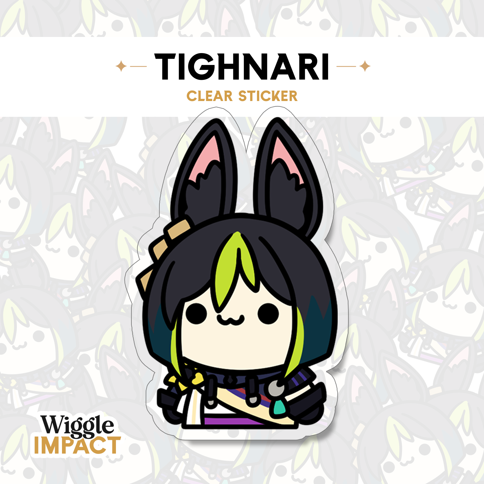 Tighnari - Large Clear Sticker