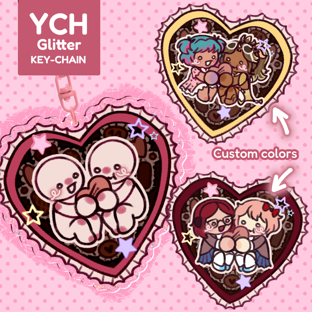 YCH Chocolate Heart Box