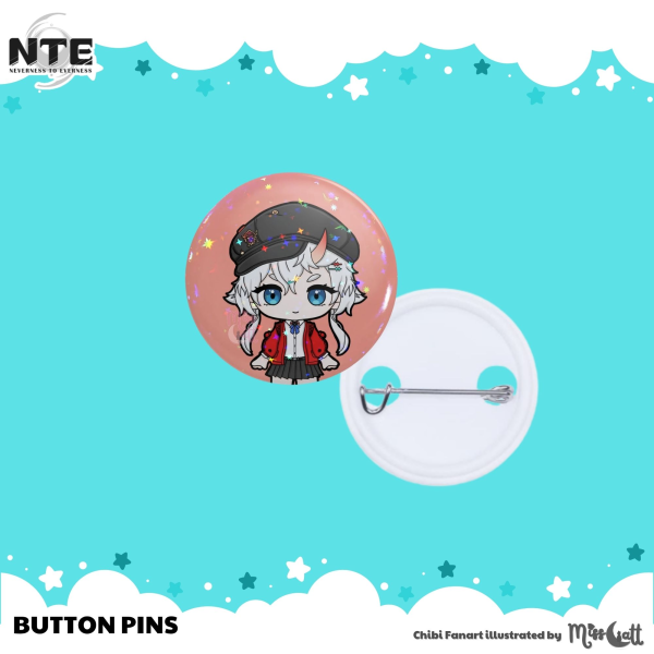 NTE | Sakiri | 58mm Button Pin