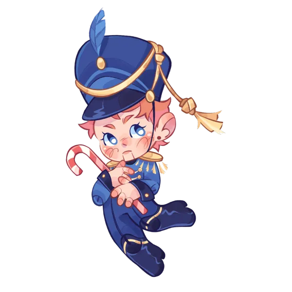 Nutcracker Epoxy Keychains | Original character