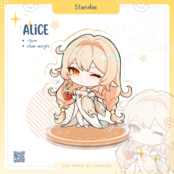 Sleepy Alice Acrylic Standees