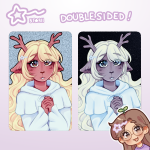 Noelle ᯓ★ Glitter Holographic Photocard