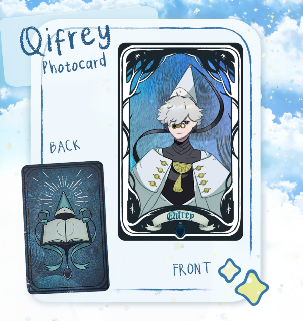 Qifrey Vortex Holographic Photocards