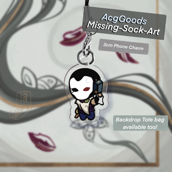 Jhin Phone Charm (Updated)
