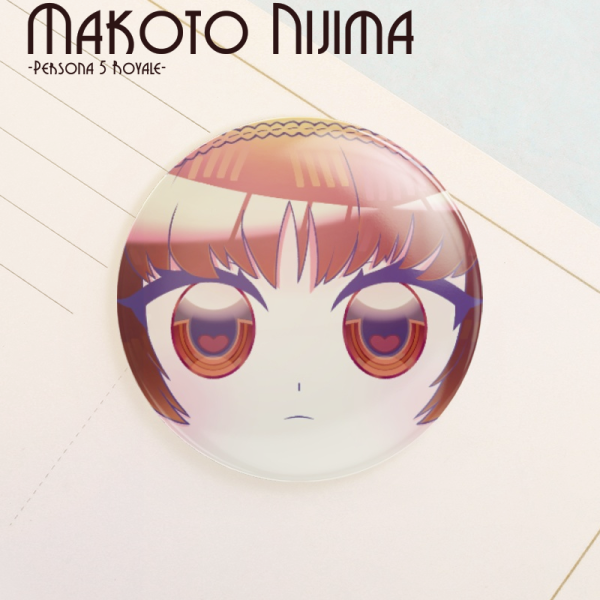 Makoto Nijima mini badge - Persona 5