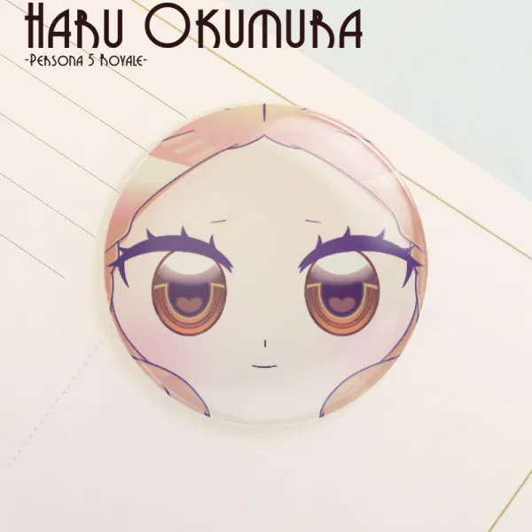 Haru Okumura mini badge - Persona 5