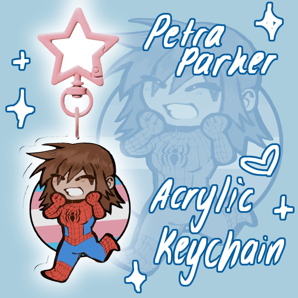 Petra Parker ~ Acrylic Keychain
