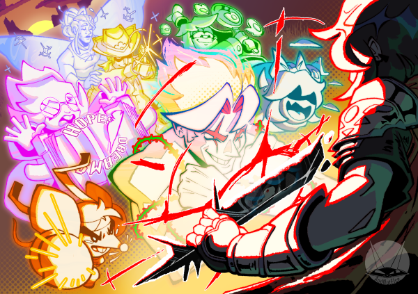 A5-12 "FlowerMan - Deltarune" - Poster Printing