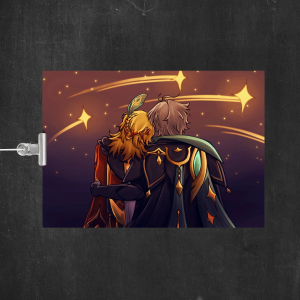 Stargazing haikaveh A3 poster