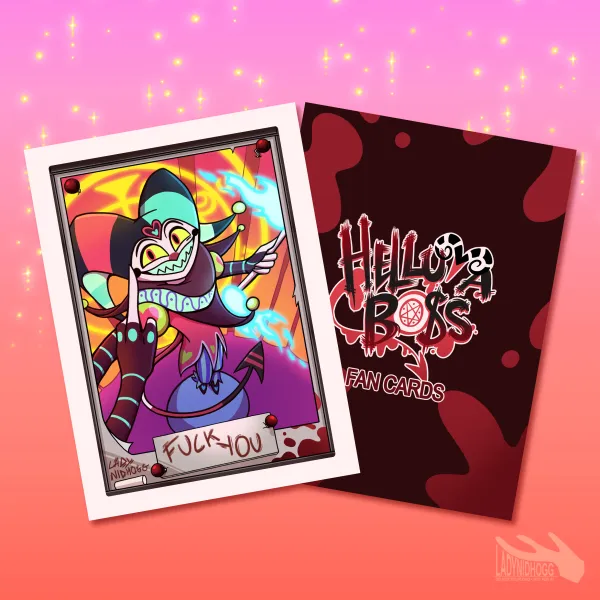 Fuck You || Holographic Photocard