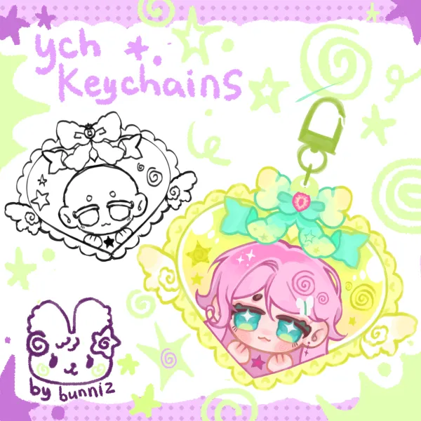 Sweetheart - 6cm Keychain⋆˚꩜