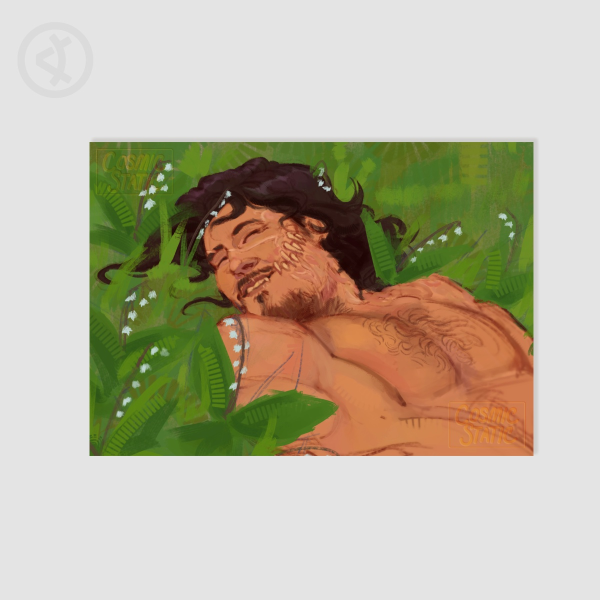 Simon in Lilies