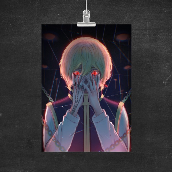 HxH Kurapika Poster A4