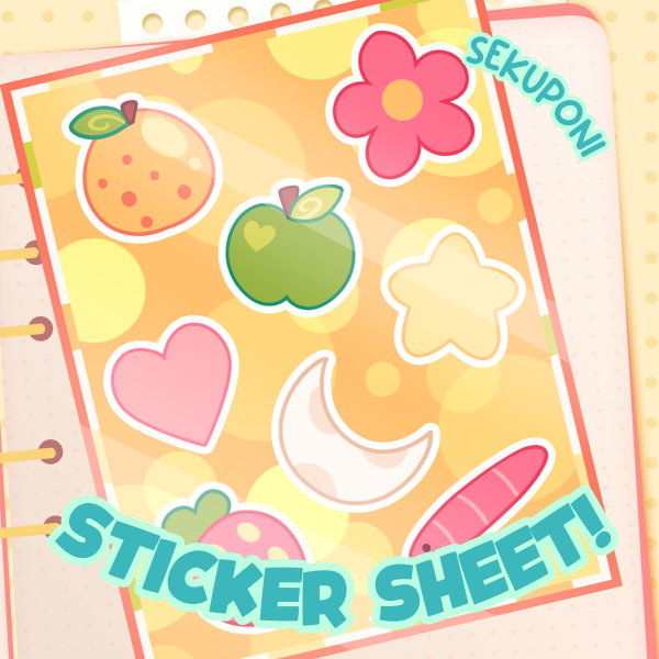 Lovebug's Favorites [2] Sticker Sheet