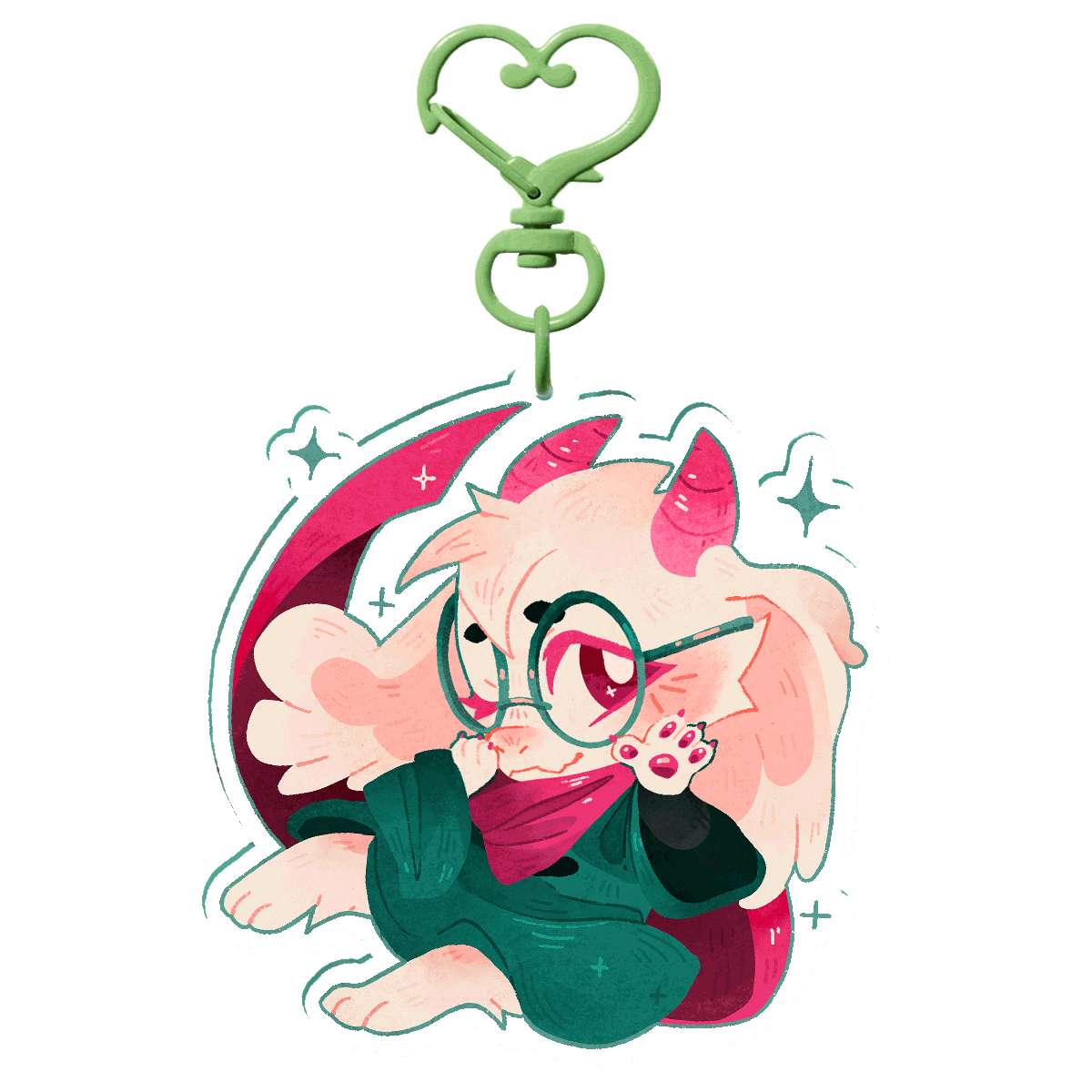Ralsei Keychain