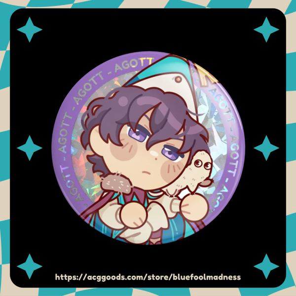 Agott [Witch Hat Atelier] - Holographic Badge