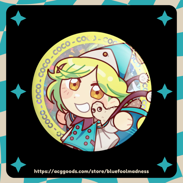 Coco [Witch Hat Atelier] - Holographic Badge
