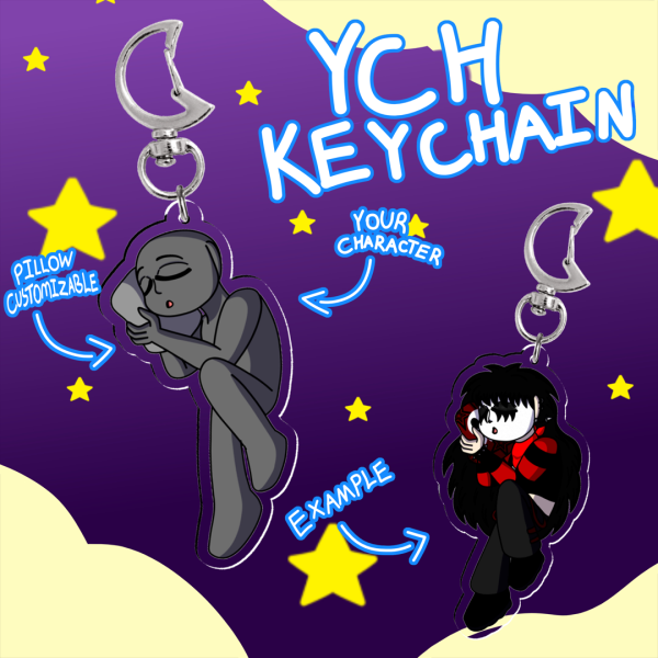 Sleepy YCH Keychain
