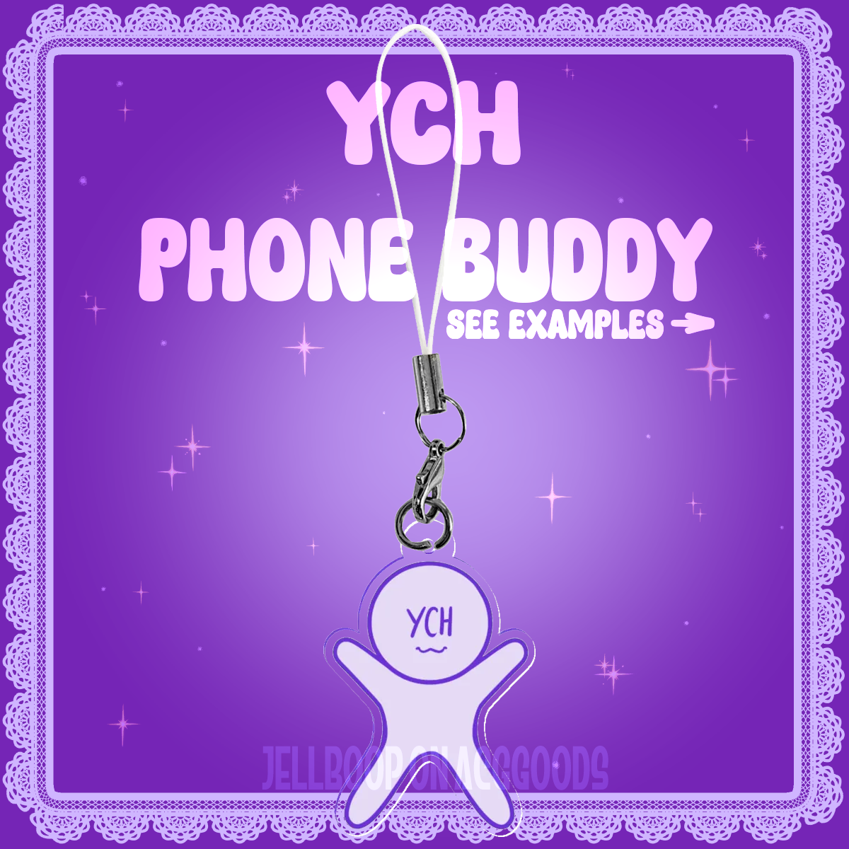 YCH Phone Charm