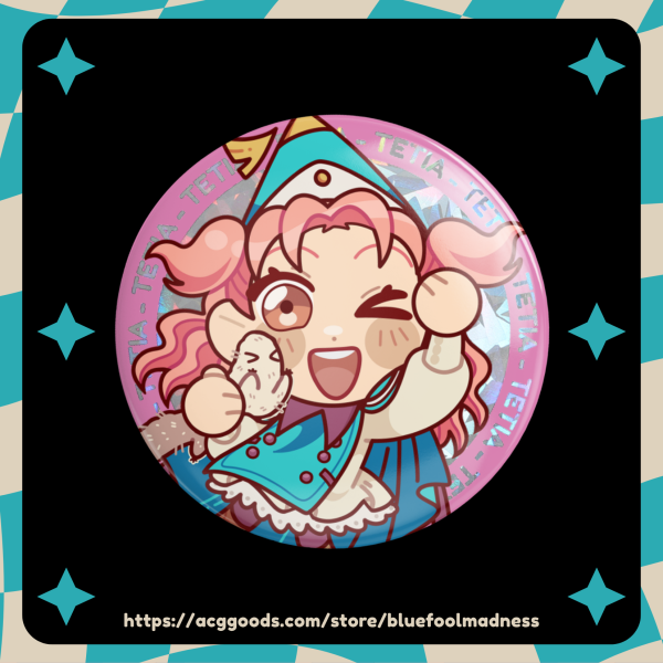 Tetia [Witch Hat Atelier] - Holographic Badge