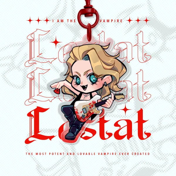 Lestat Acrylic Keychain