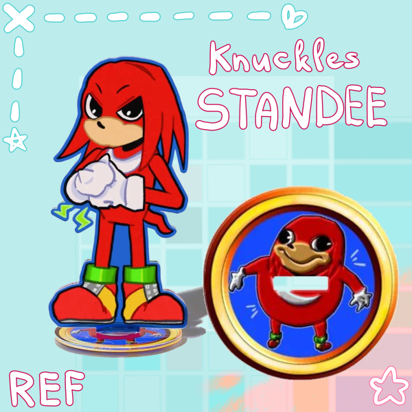 Knuckles the Echidna Standee