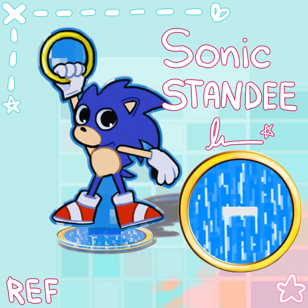 Sonic the Hedgehog Standee